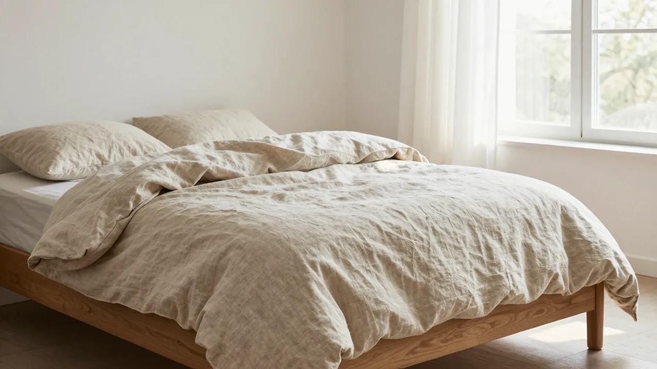 Linas — Stonewashed linen bedding